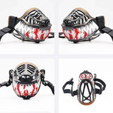 Halloween Costume Zombie Dog Mask Waterproof Muzzle