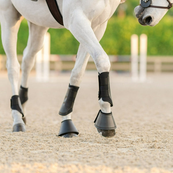 Horse Equestrian PU Boots Leg Guard