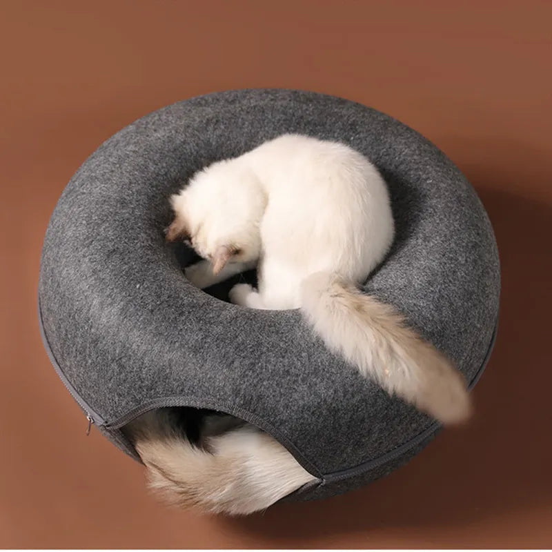 Felt Pet Cat House