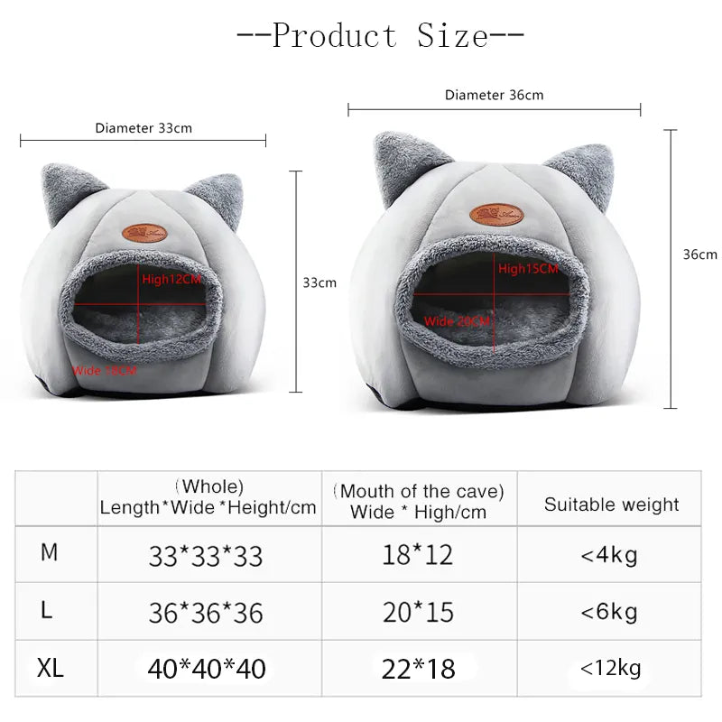 2023 Deep Sleep Comfort Cat Bed