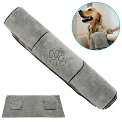 Super Absorbent Big Puppy Pet Dog Towel