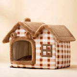 Foldable Dog House Kennel Bed Mat