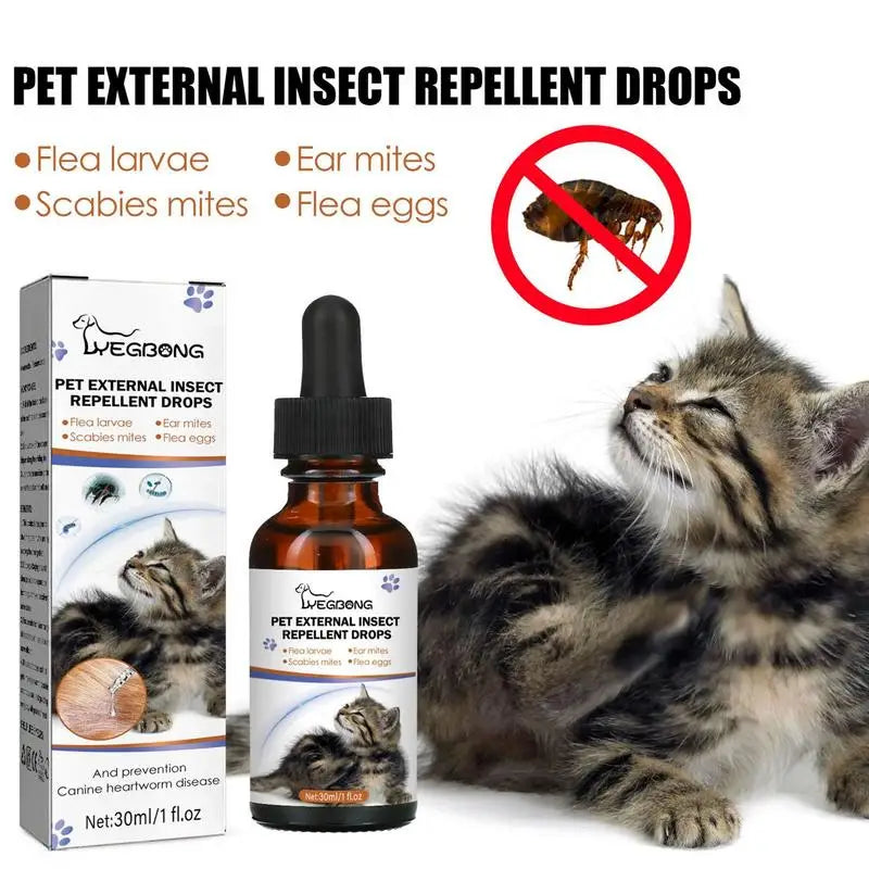 3pcs Anti-Flea Drops