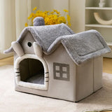 Foldable Dog House Kennel Bed Mat