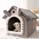 Foldable Dog House Kennel Bed Mat