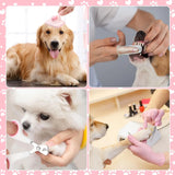 8-piece Dog Brush Grooming Set