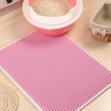 Double-Layer EVA Cat Litter Mat